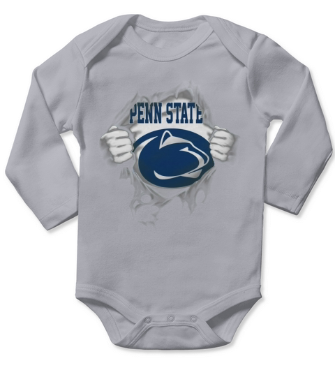 Penn State Long Sleeve Baby One-Piece
