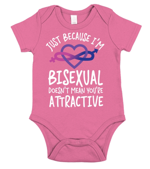 Bisexual Bi Pride Flag Just Short Sleeve Baby One-Piece