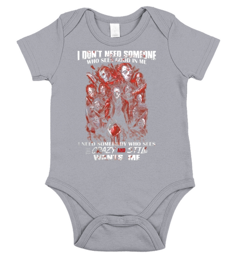 HORROR Short Sleeve Baby One-Piece