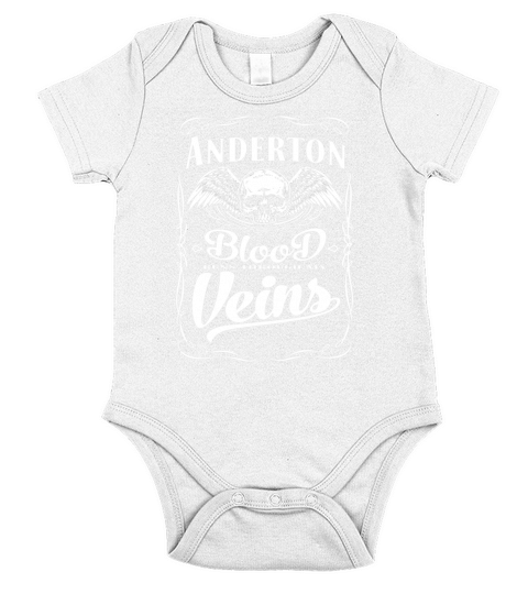 Love Anderton Tshirt Short Sleeve Baby One-Piece