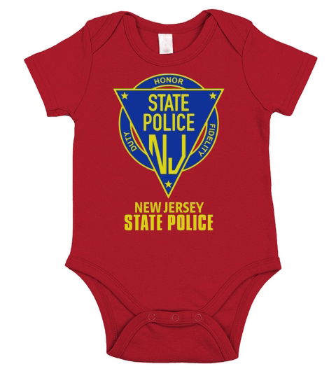 NJ STATE POLICE T Shirt Short Sleeve Baby One-Piece
