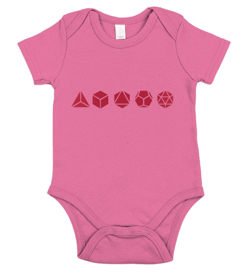 Platonische Körper, Heilige Geometrie, Mathematik Short Sleeve Baby One-Piece