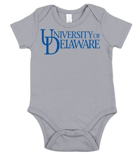 Simple Logo University Of Delaware 2020 Short Sleeve Baby One-Piece
