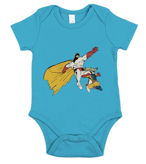 The Space Ghost Returns shirt Short Sleeve Baby One-Piece