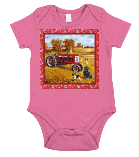Tractor TN2211051T Bedding Sets Short Sleeve Baby One-Piece