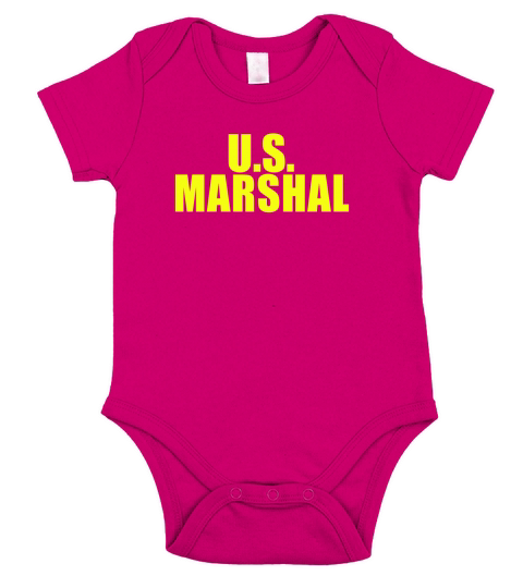 US Marshal (3) Shirt Short Sleeve Baby One-Piece