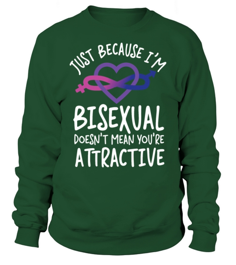 Bisexual Bi Pride Flag Just Sweatshirt Unisex