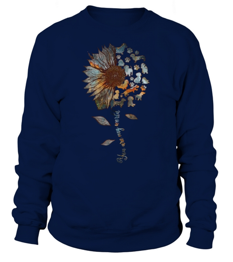 Dachshund Sunflower You Are My World Dog Lovers Sweatshirt Unisex