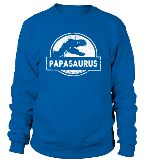 L&#39;esprit des dinosaures du Crétacé Roi Papasaurus Sweatshirt Unisex