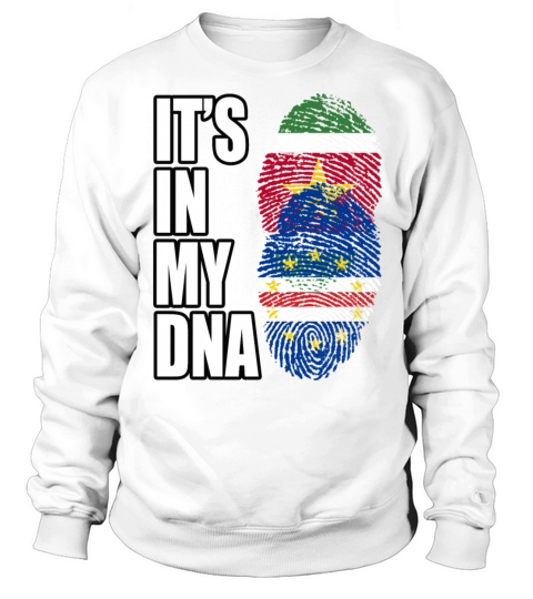 Surinamese And Cypriot Vintage Heritage DNA Flag Sweatshirt Unisex
