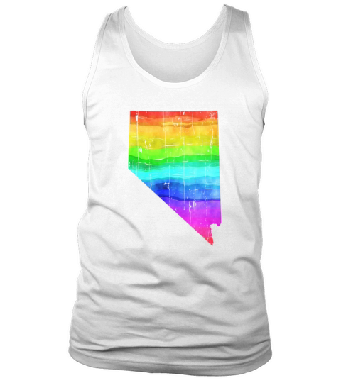 America State Of Nevada Gay Pride LGBT Pride Tank Top Unisex