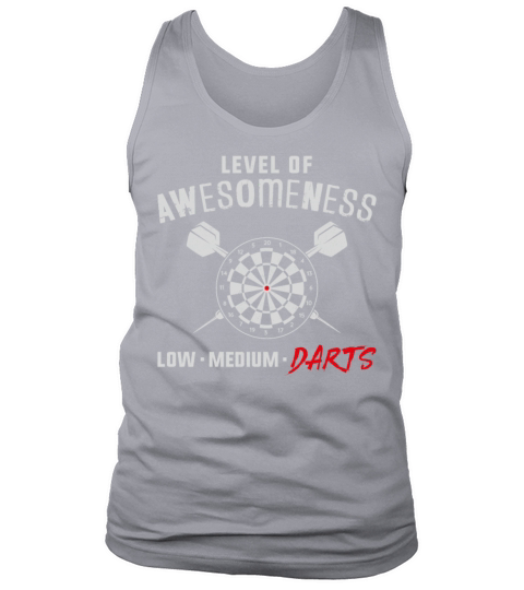 Darts Board Vintage Level Of Tank Top Unisex