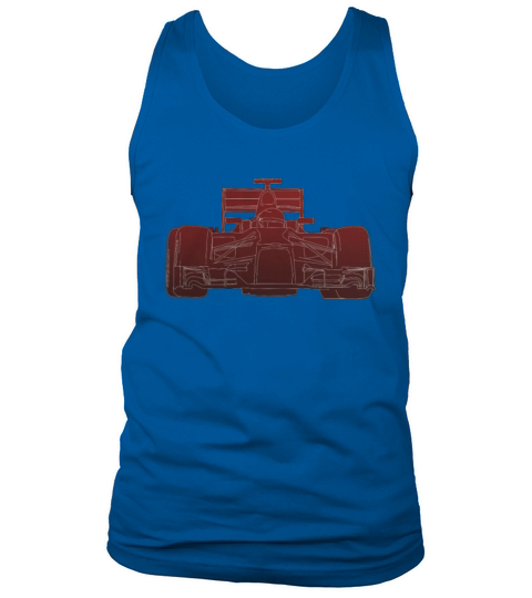 F1 Car Dot Design Tank Top Unisex