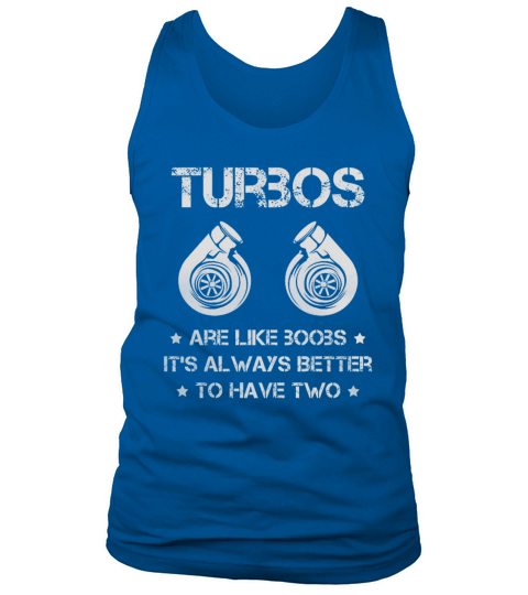 Funny Turbo Car T-shirt Tank Top Unisex