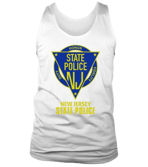NJ STATE POLICE T Shirt Tank Top Unisex