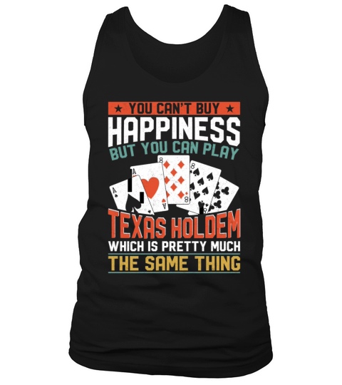 Poker Cards Vintage You CanT Buy Tank Top Unisex