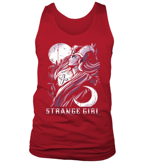 Priestess Tarot Card Occult Club Strange Gothic Tank Top Unisex