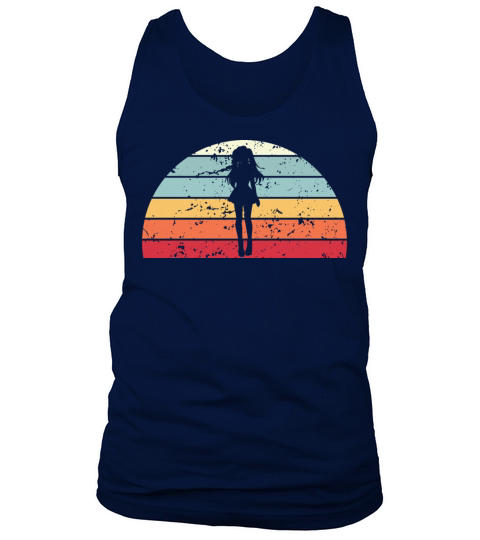 Retro Anime Sunset Vintage Manga Sunrise Tank Top Unisex