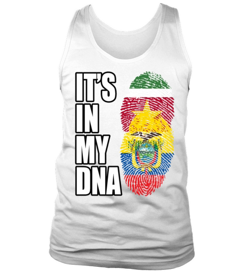 Surinamese And Ecuadorian Vintage Heritage DNA Fla Tank Top Unisex