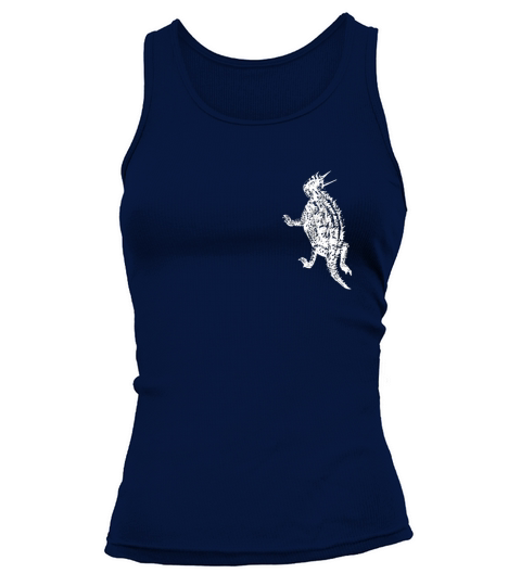 Desert Horned Lizard T-Shirt by EncycloArt | Reptiles Pets Tank top Woman