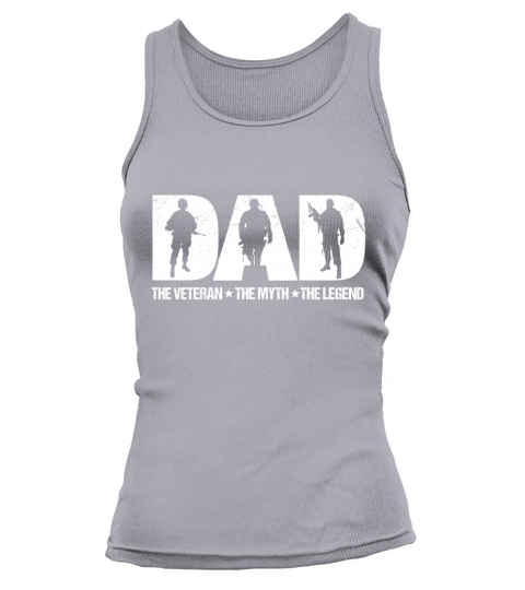 Veteran Dad The Man The Myth The Legend T-Shirt Tank top Woman