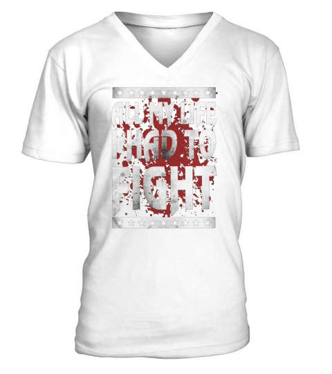 All My Life I Had To FIght V-Neck T-shirt