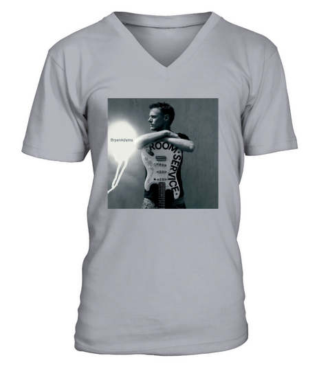 Bryan Adams Room - Coffee Mug (colored) V-Neck T-shirt