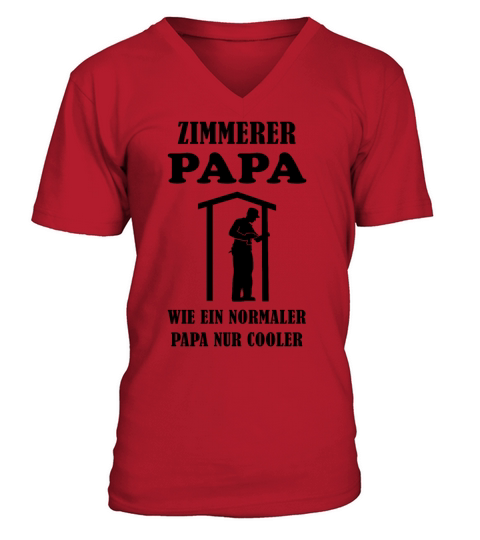 Carpenter Dad Quote Carpenter Profession Gift V-Neck T-shirt