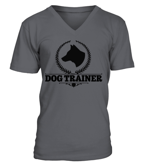 Dog Trainer Women V-Neck T-shirt