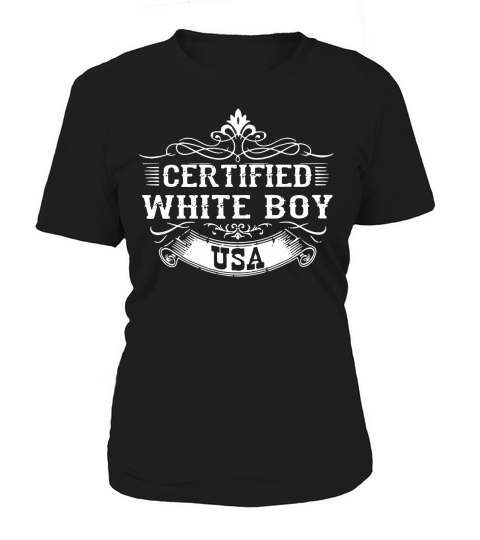 Best Certified white boy USA shirt Women's T-Shirt