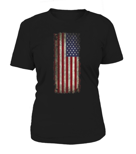Old Glory In Super Grunge Women's T-Shirt