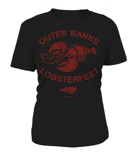 Outer Banks Lobsterfest OBX Retro Vintage Red Women's T-Shirt
