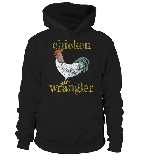 Chicken Wrangler Urban Farmer Funny T-Shirt Hoodie Unisex