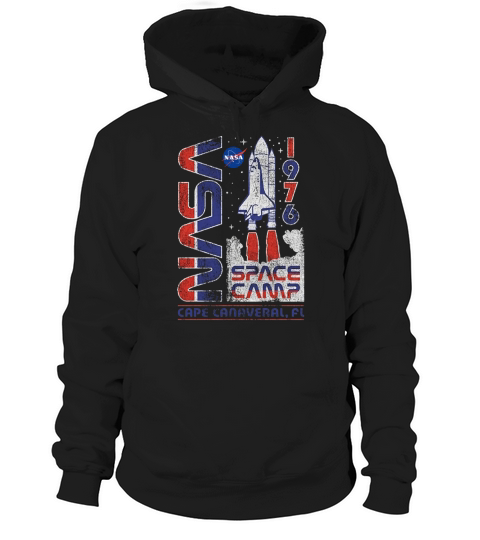 NASA 1976 Space Camp Cape Hoodie Unisex