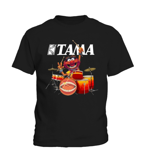 Muppets Animal Playing Drum Kits Tama Drums Kids T-Shirt