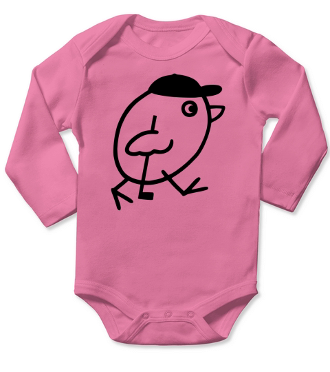 Golfer  golfing bird Womens TShirts Long Sleeve Baby One-Piece