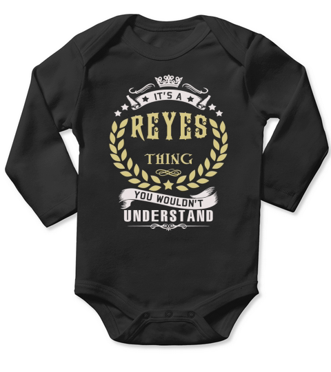 REYES THING SHIRT Long Sleeve Baby One-Piece