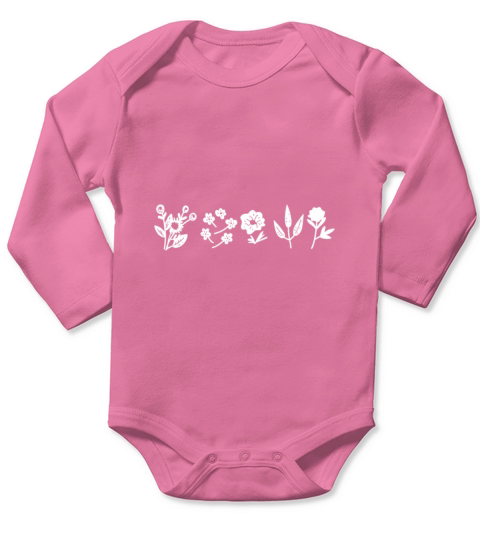 Wild flower Long Sleeve Baby One-Piece