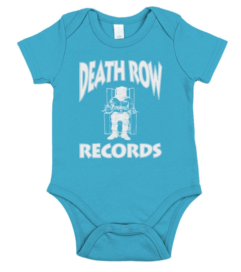 Death Row Record Short Sleeve Baby One-Piece