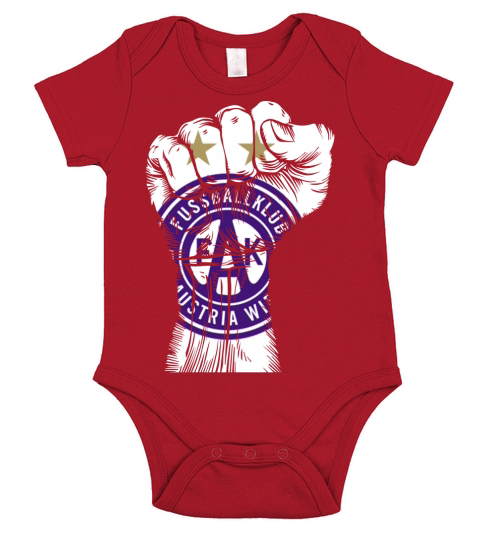 FK Austria Wien Short Sleeve Baby One-Piece