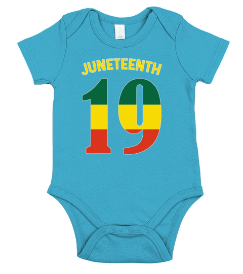 Juneteenth Ancestors Black Pride African American Short Sleeve Baby One-Piece