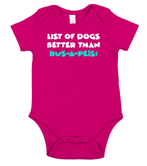 Rus-A-Pei Short Sleeve Baby One-Piece
