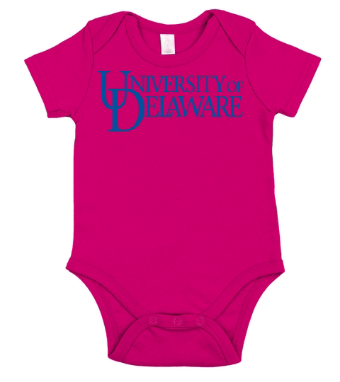 Simple Logo University Of Delaware 2020 Short Sleeve Baby One-Piece