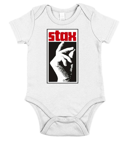 Stax Records R And B Blues Soul Music Short Sleeve Baby One-Piece