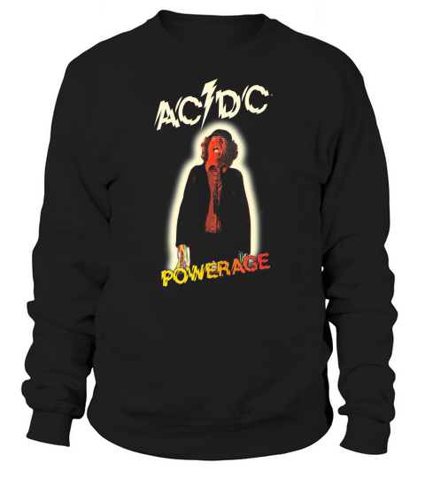 AC/DC Powerage Album 1978 Rock Legend Band Sweatshirt Unisex
