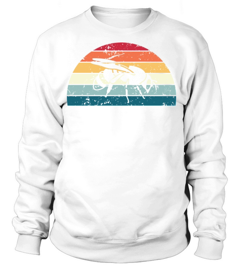 Retro Beekeeping Sunset Vintage Bee Sunrise Sweatshirt Unisex