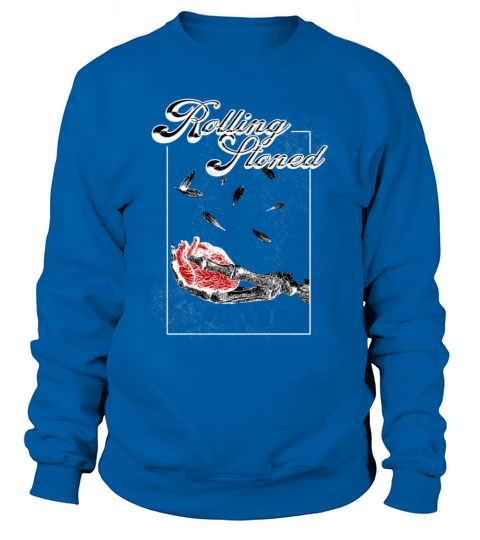 Rolling Stoned Xerox Vintage Graphic Tee Sweatshirt Unisex