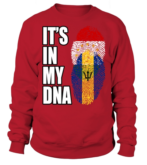 Tajikistani And Barbadian Vintage Heritage DNA Fla Sweatshirt Unisex