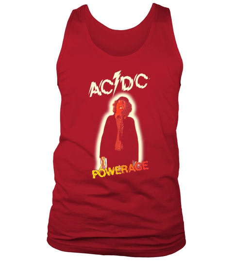 AC/DC Powerage Album 1978 Rock Legend Band Tank Top Unisex