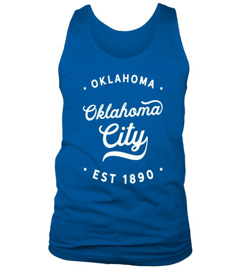 Classic Retro Vintage Oklahoma City 1890 Tshirt Tank Top Unisex